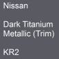 Preview: Nissan, Dark Titanium Metallic (Trim), KR2.